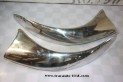 PAIRE D'ENJOLIVEURS D'AILES ARRIERES D/G...CITROEN TRACTION 11CV 15/6