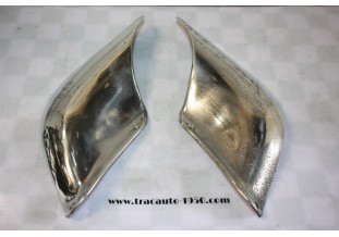 PAIRE D'ENJOLIVEURS ROBRI 216 E3 D'AILES ARRIERES D/G ROUES PILOTES...CITROEN TRACTION 11CV FAMILIALE