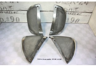 JEU D'ENJOLIVEURS DE SABOTS D'AILES AV/AR D/G AXO 810...CITROEN TRACTION 7 11 15/6