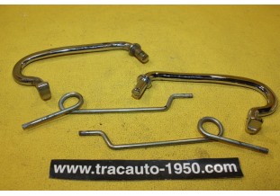 JEU DE 2 POIGNEES DE CAPOT AVANT...CITROEN TRACTION 7 11 15/6