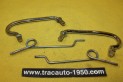 JEU DE 2 POIGNEES DE CAPOT AVANT...CITROEN TRACTION 7 11 15/6
