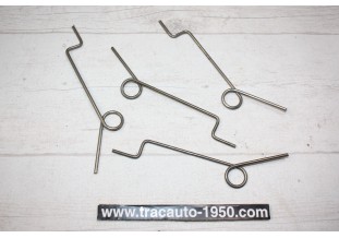 LOT DE RESSORTS DE RAPPEL DES POIGNEES D'ATTACHE CAPOT...CITROEN TRACTION 11CV 15/6 av 1946