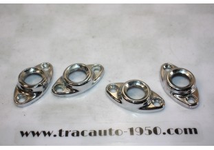 JEU DE 4 EMBASES OU COLLERETTES DE PORTES EXTERIEURES...CITROEN TRACTION 11CV 15/6