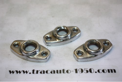 JEU DE 3 COLLERETTES DE POIGNEES DE PORTES EXTERIEURES...CITROEN PEUGEOT RENAULT