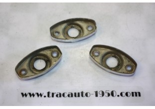 JEU DE 3 COLLERETTES DE POIGNEES DE PORTES EXTERIEURES...CITROEN PEUGEOT RENAULT