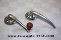 JEU DE 2 POIGNEES DE PORTES INTERIEURES...CITROEN TRACTION 11CV 15/6