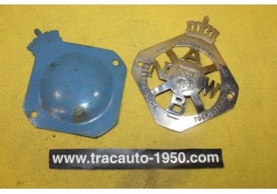 BADGE OU ECUSSON CLUB DE CALANDRE ANWB....AUTOMOBILES CLUB ROYAL PAYS BAS