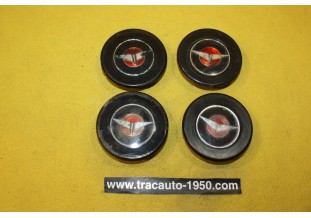 JEU DE 4 CENTRES D'ENJOLIVEURS DE ROUE...PANHARD PL17