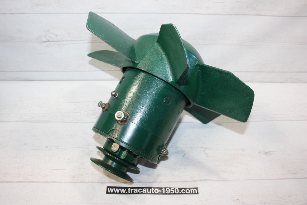 DYNAMO 6V CITROEN + HELICE DE VENTILATEUR...CITROEN TRACTION 15/6 voir descriptif