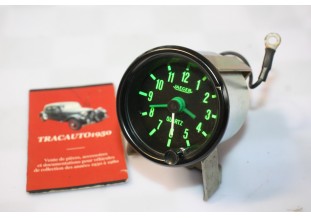 MONTRE DE BORD JAEGER QUARTZ 12V Ø/58mm...AUTOS DIVERS