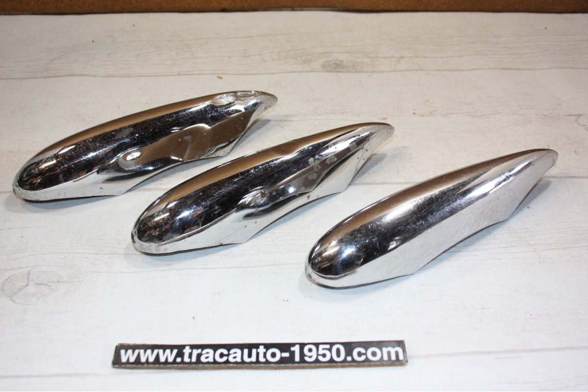 LOT DE 3 BANANES DE PARE CHOC...CITROEN TRACTION 7/11CV 15/6