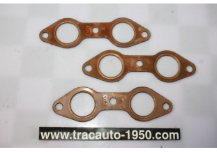 LOT DE 3 JOINTS DE COLLECTEUR D'ECHAPPEMENT EXCELSIOR 8895...CITROEN 2CV Mot 375/425cm3