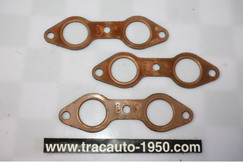 LOT DE 3 JOINTS DE COLLECTEUR D'ECHAPPEMENT EXCELSIOR 8895...CITROEN 2CV Mot 375/425cm3