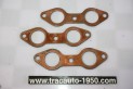 LOT DE 3 JOINTS DE COLLECTEUR D'ECHAPPEMENT EXCELSIOR 8895...CITROEN 2CV Mot 375/425cm3