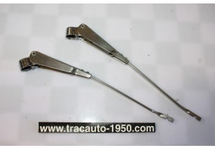 PAIRE DE BRAS D'ESSUIE-GLACE SEV MARCHAL L/220mm...CITROEN 2CV HY AUTOS DIVERS