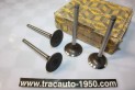 JEU DE 4 SOUPAPES D'ADMISSION FLOQUET MONOPOLE 02694510...RENAULR R5 R18 FUEGO