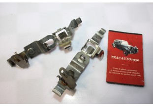 PAIRE DE PLATINES DE FEUX ARRIERES D/G SEIMA 593...CITROEN 2CV 1964/70