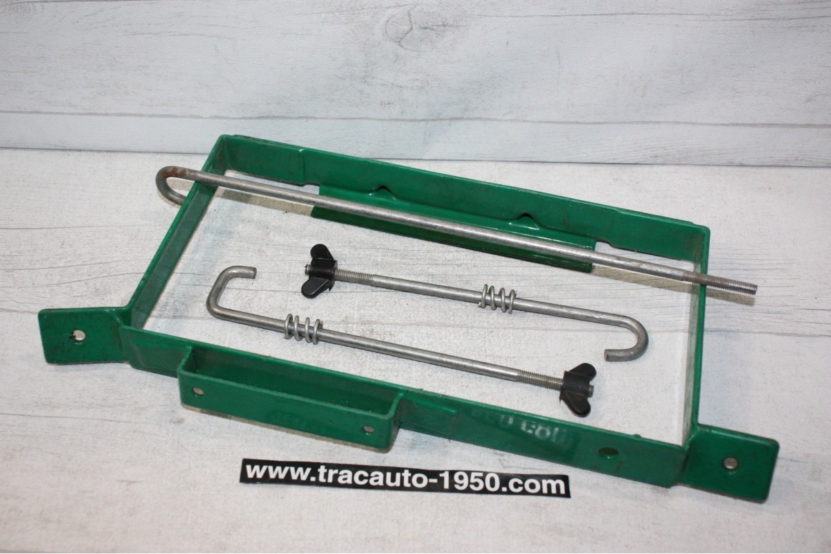 SUPPORT DE BATTERIE + TIGES DE MAINTIEN 260x136mm...AUTOS DIVERS