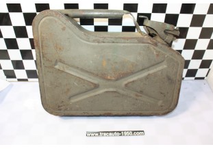 JERRICAN D'ESSENCE A.AUBRY 10L METAL..AUTOS DIVERS