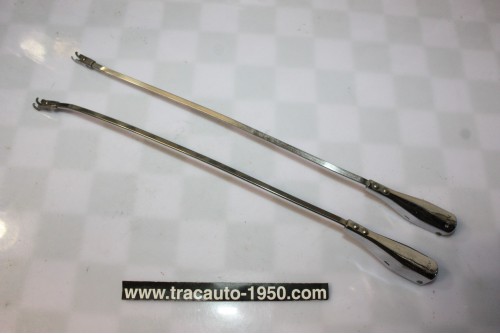 PAIRE DE BRAS D'ESSUIE GLACE SEV MARCHAL 97663 L/345mm...PANHARD VLL AUTOS DIVERS