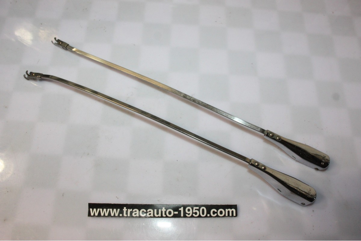 PAIRE DE BRAS D'ESSUIE GLACE SEV MARCHAL 97663 L/345mm...PANHARD VLL AUTOS DIVERS