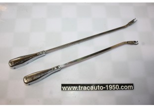 PAIRE DE BRAS D'ESSUIE GLACE SEV MARCHAL 97663 L/305-260mm...PANHARD VLL AUTOS DIVERS