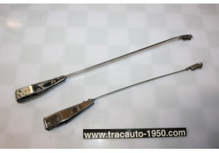 PAIRE DE BRAS D'ESSUIE GLACE SEV MARCHAL 97663 L/305-260mm...PANHARD VLL AUTOS DIVERS