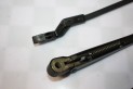 LOT DE 2 BRAS D'ESSUIE GLACE BOSCH 0398100798/844 L/400mm...MERCEDES RENAULT