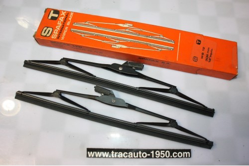 2 BALAIS D'ESSUIE GLACE SPAFAX WB12 L/304mm...AUTOS DIVERS