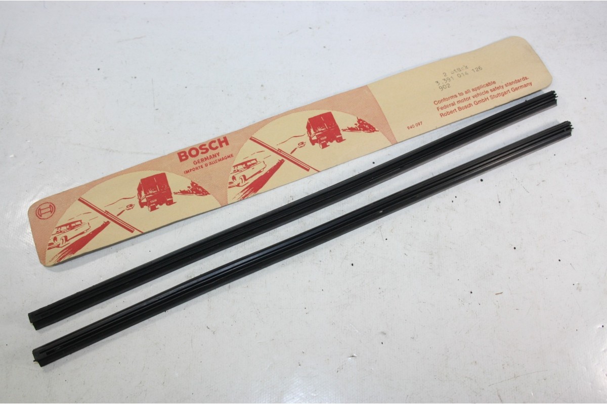 PAIRE DE RACLETTES D'ESSUI GLACE BOSCH 335mm...POUR BMW AUDI VW RENAULT SIMCA