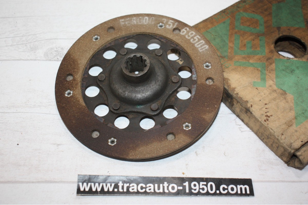 DISQUE D'EMBRAYAGE 18 CANNELURES D/160mm...CITROEN 2CV AVANT 1982 ...