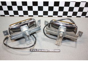 PAIRE DE FEUX ADDITIONNELS AB CIBIE IODE 35...AUTOS ANCIENNES DIVERS