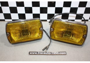 PAIRE DE FEUX ADDITIONNELS AB CIBIE IODE 35...AUTOS ANCIENNES DIVERS