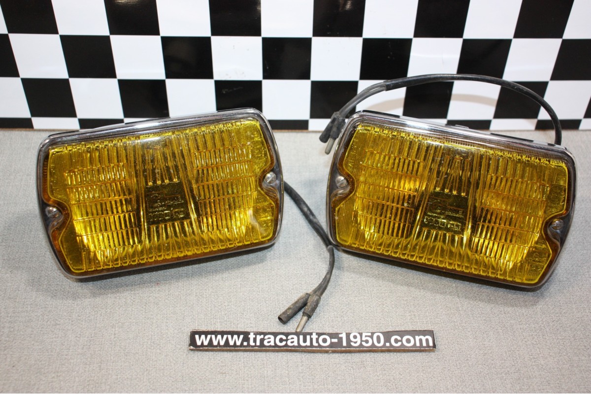 PAIRE DE FEUX ADDITIONNELS AB CIBIE IODE 35...AUTOS ANCIENNES DIVERS