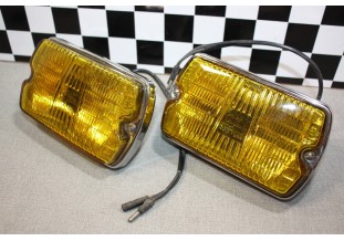 PAIRE DE FEUX ADDITIONNELS AB CIBIE IODE 35...AUTOS ANCIENNES DIVERS