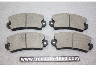 JEU DE PLAQUETTES DE FREIN AVANT JURID D2057...R4 R5 R6 R12 RODEO ALPINE