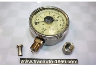 MANOMETRE DE PRESSION 10 BARS BOURBON PARIS T3H Ø/105mm