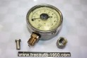 MANOMETRE DE PRESSION 10 BARS BOURBON PARIS T3H Ø/105mm