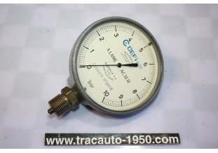 MANOMETRE DE PRESSION 10 BARS CEFI Ø/108mm