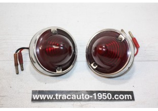 PAIRE DE FEUX ARRIERES D/G AXO...CITROEN 2CV MEHARI DS HY