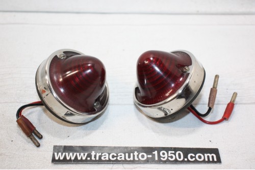 PAIRE DE FEUX ARRIERES D/G AXO...CITROEN 2CV MEHARI DS HY