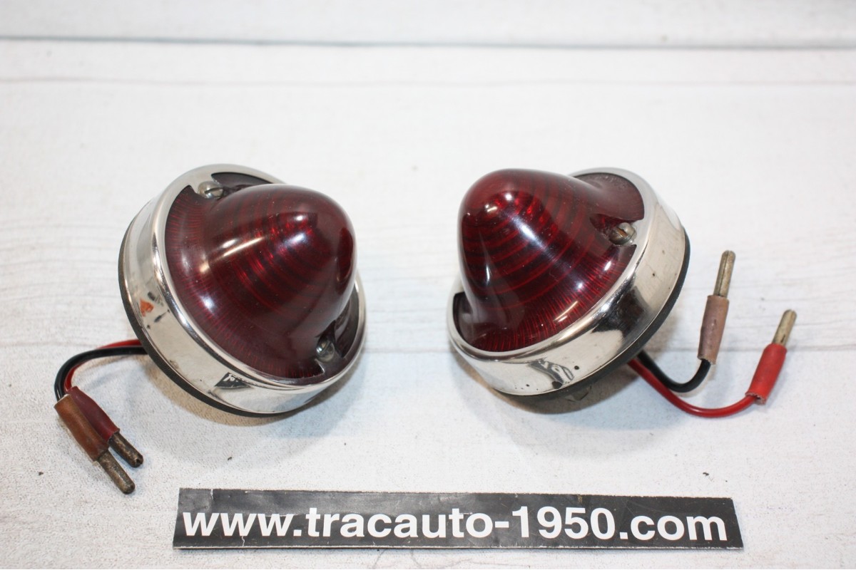 PAIRE DE FEUX ARRIERES D/G AXO...CITROEN 2CV MEHARI DS HY