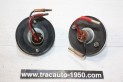 PAIRE DE FEUX ARRIERES D/G AXO...CITROEN 2CV MEHARI DS HY