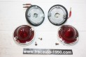 PAIRE DE FEUX ARRIERES D/G AXO...CITROEN 2CV MEHARI DS HY