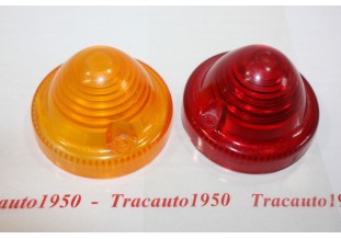 LOT DE 2 CABOCHONS DE FEUX ARRIERES D/G AXO...2CV AMI 6 MEHARI HY D...