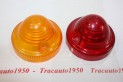 LOT DE 2 CABOCHONS DE FEUX ARRIERES D/G AXO...2CV AMI 6 MEHARI HY D...