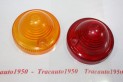 LOT DE 2 CABOCHONS DE FEUX ARRIERES D/G AXO...2CV AMI 6 MEHARI HY D...