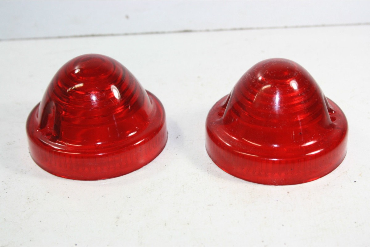 PAIRE DE CABOCHONS DE FEUX AR AXO A302...POUR CITROEN 2CV AK MEHARI...