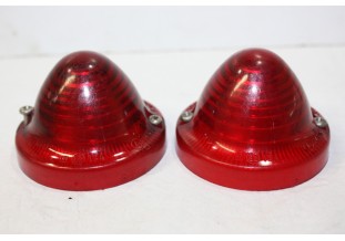 PAIRE DE CABOCHONS DE FEU ARRIERE DROIT / GAUCHE SEIMA 3054...CITROEN 2CV DS BREAK AMI 6 MEHARI