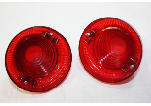 PAIRE DE CABOCHONS DE FEU ARRIERE DROIT / GAUCHE SEIMA 3054...CITROEN 2CV DS BREAK AMI 6 MEHARI